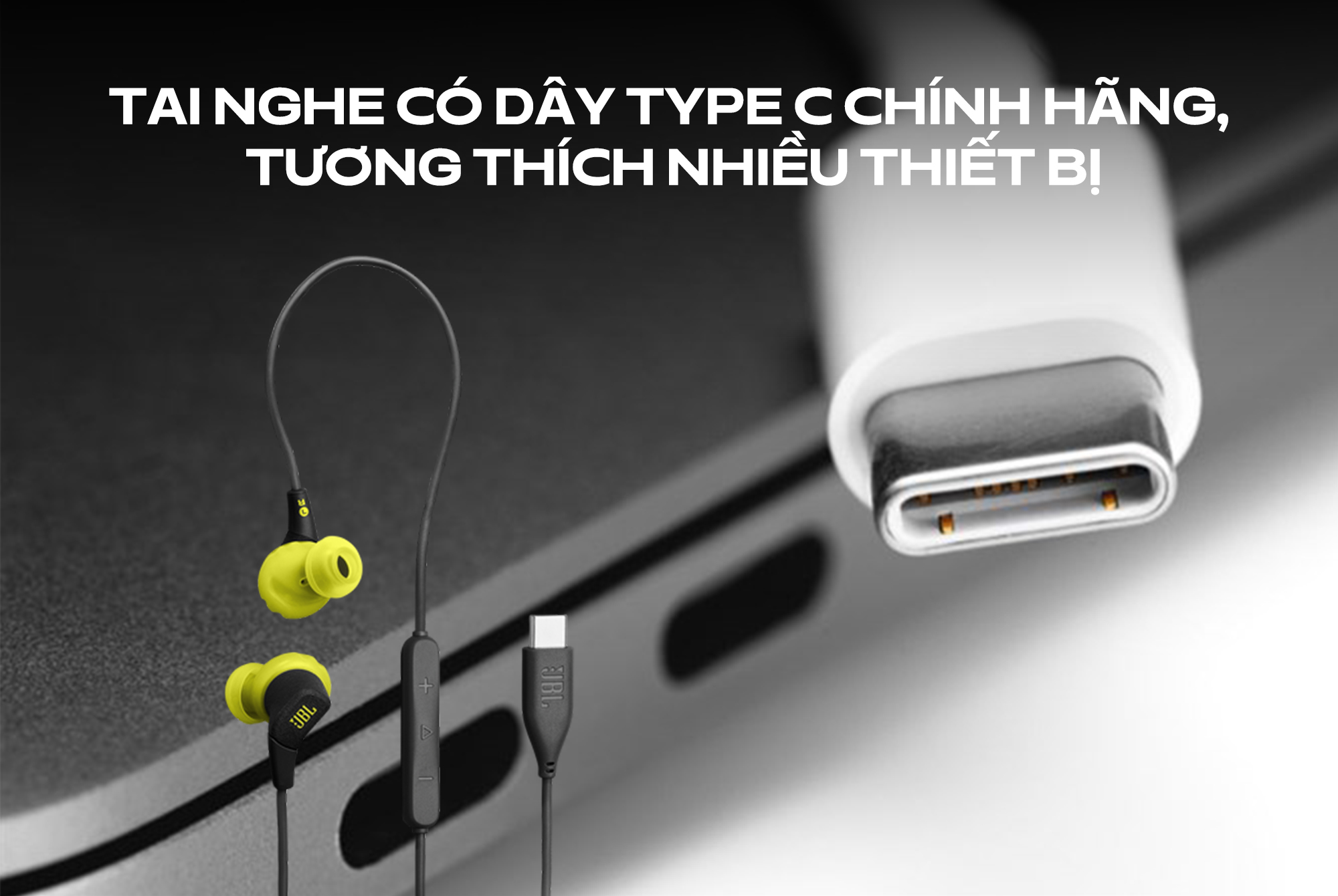 Tai nghe có dây type c chính hãng, tương thích nhiều thiết bị