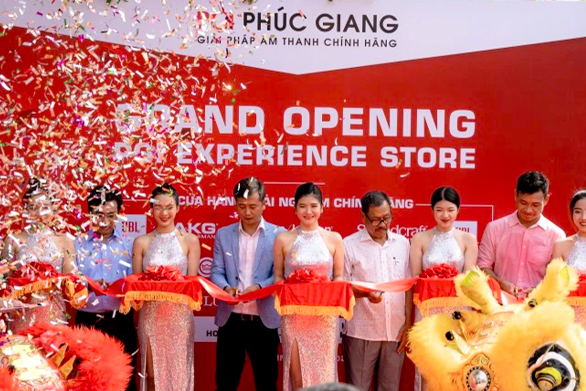 Khai trương PGI Experience Store - mô hình cửa hàng trải nghiệm âm thanh chính hãng từ PGI