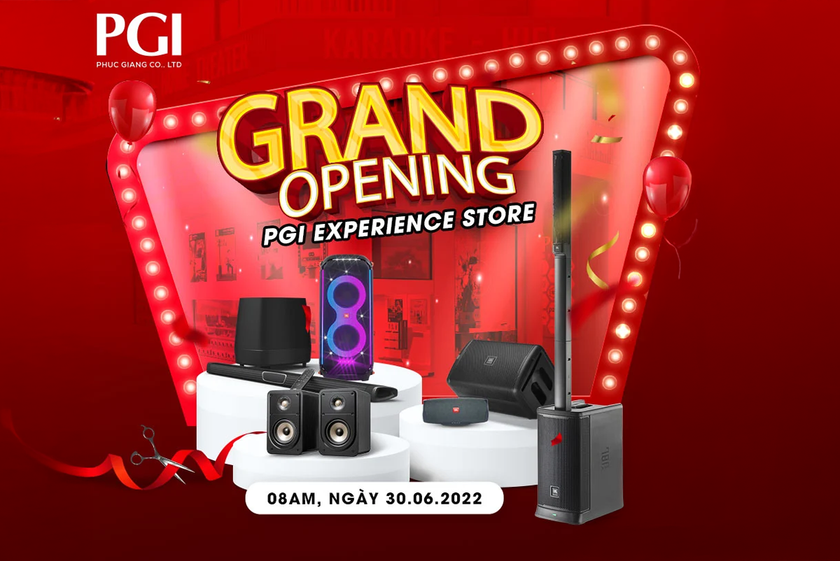Đến là có quà - ưu đãi Khai trương PGI Experience Store Quận 7