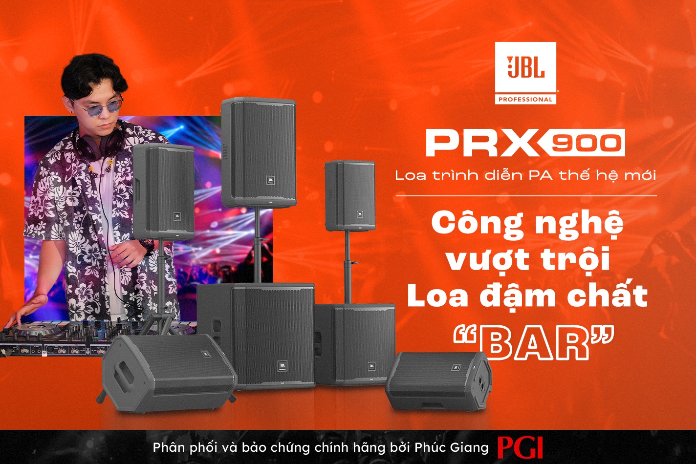 So sánh, đánh giá những thay đổi nổi bật của JBL PRX900 với JBL PRX800