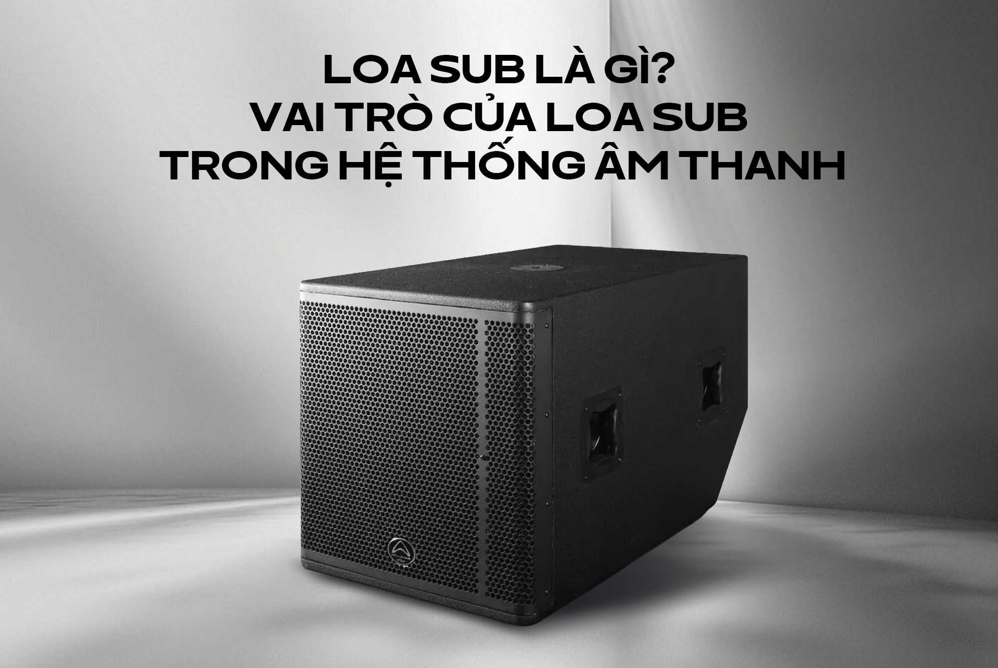 Loa sub là gì? Vai trò của loa sub trong hệ thống âm thanh