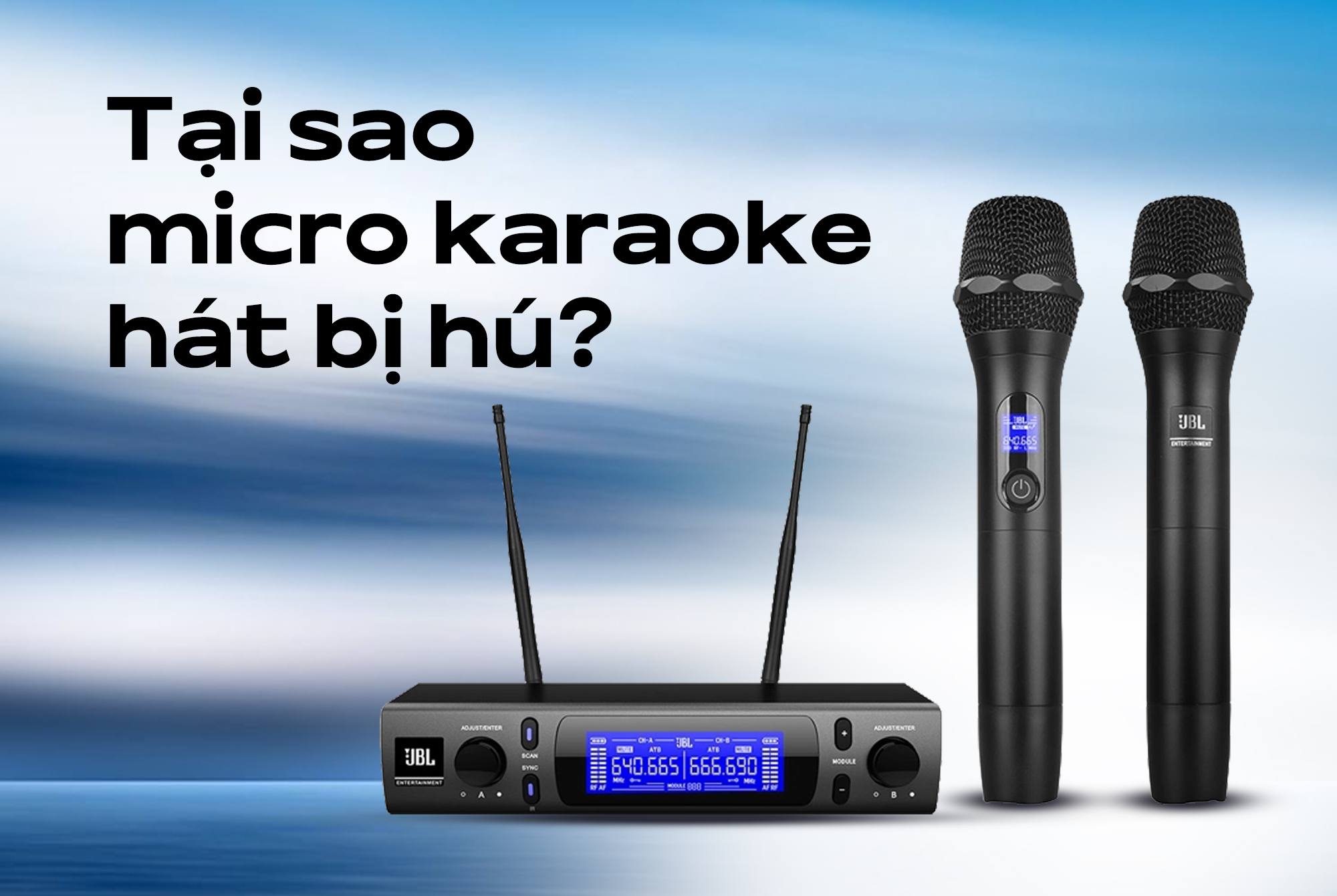 Tại sao micro karaoke hát bị hú? Nguyên nhân và cách khắc phục