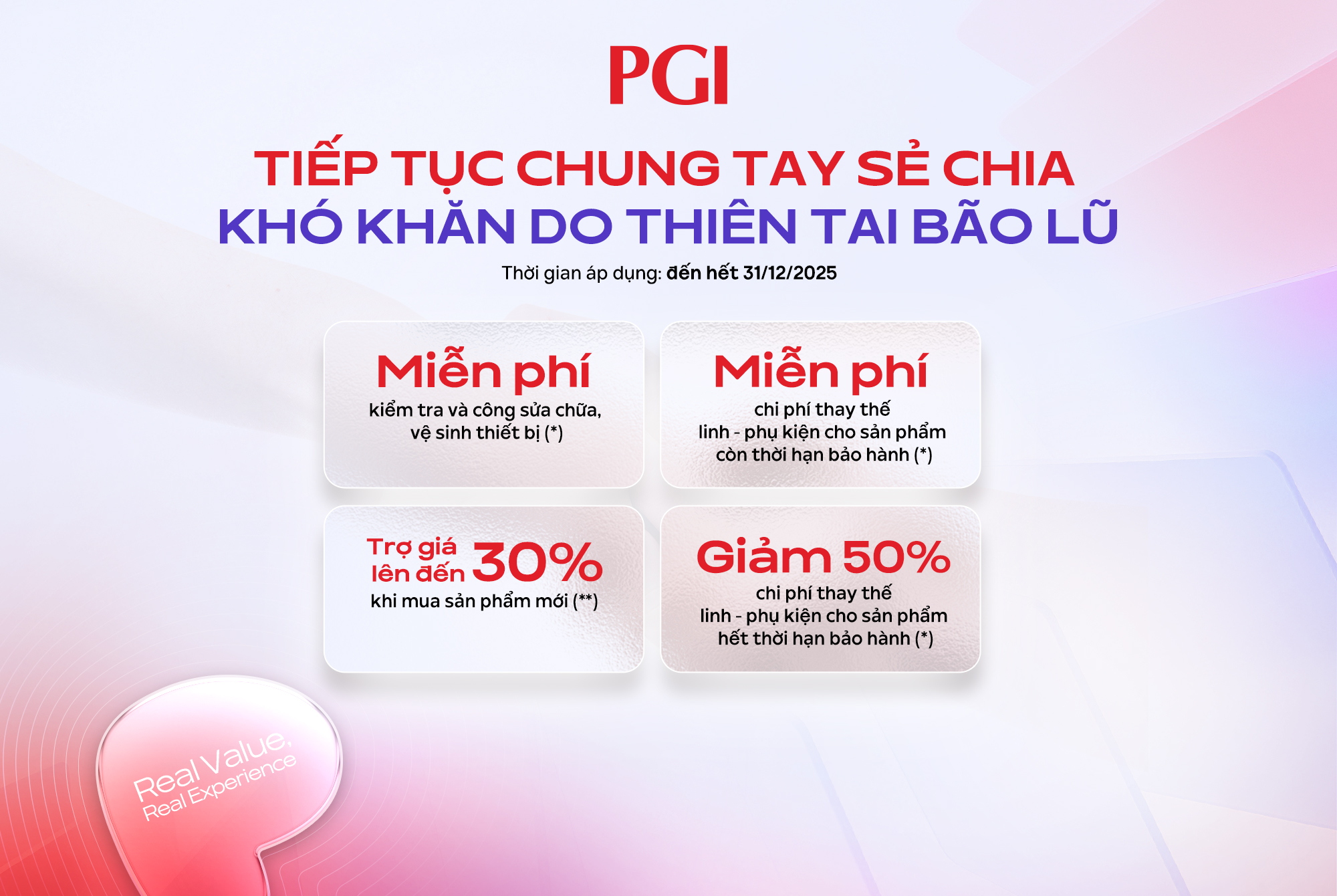 PGI TIẾP TỤC CHUNG TAY SẺ CHIA KHÓ KHĂN DO THIÊN TAI BÃO LŨ