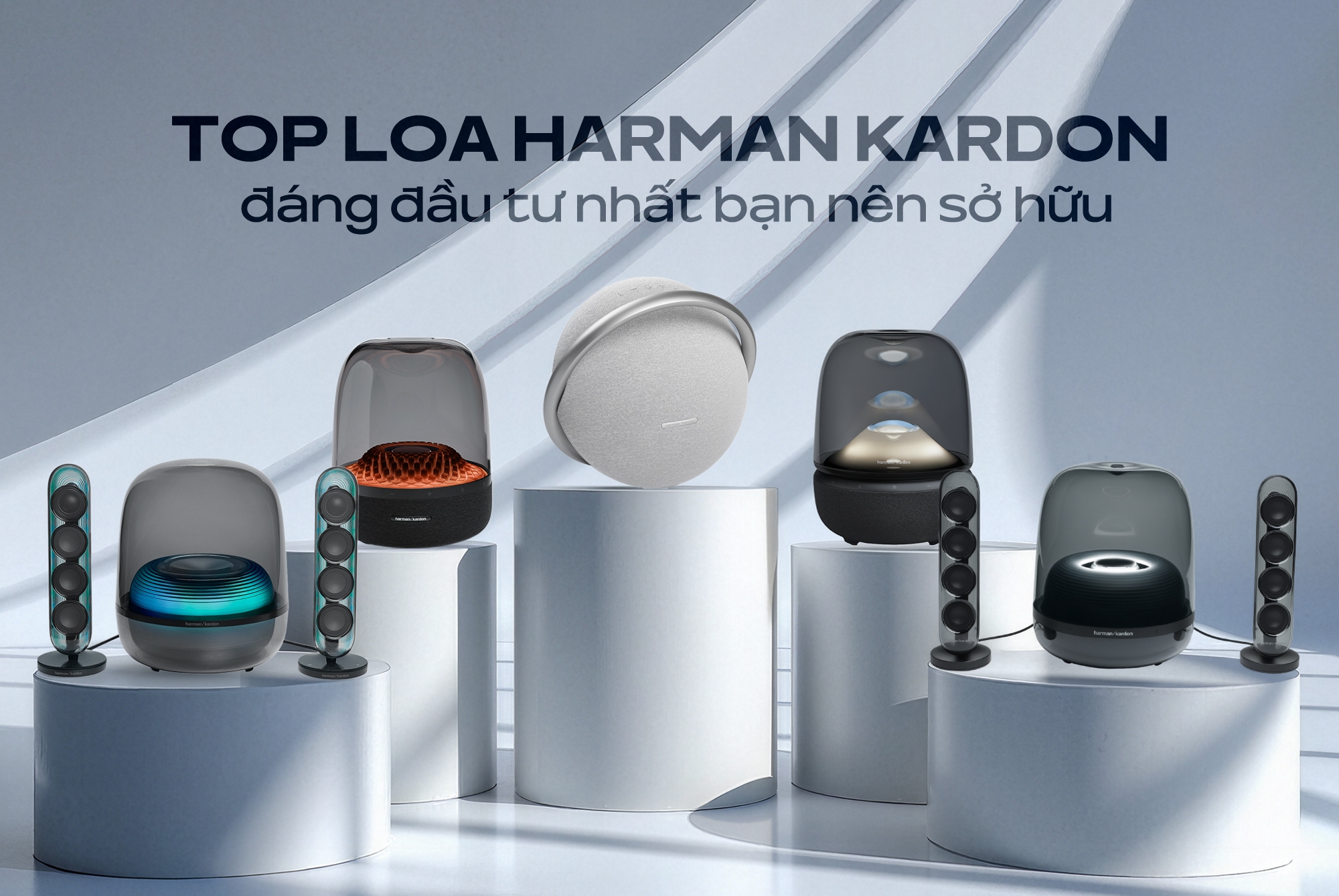 Top loa Harman Kardon bán chạy & đáng đầu tư nhất bạn nên sở hữu
