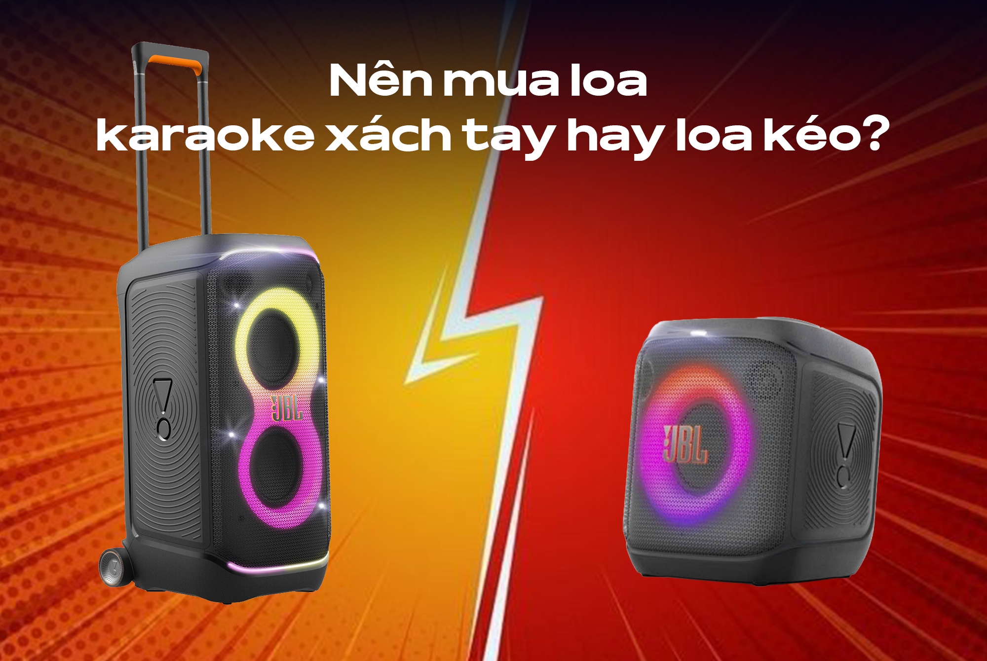 Nên mua loa karaoke xách tay hay loa kéo? So sánh chi tiết trước khi chọn