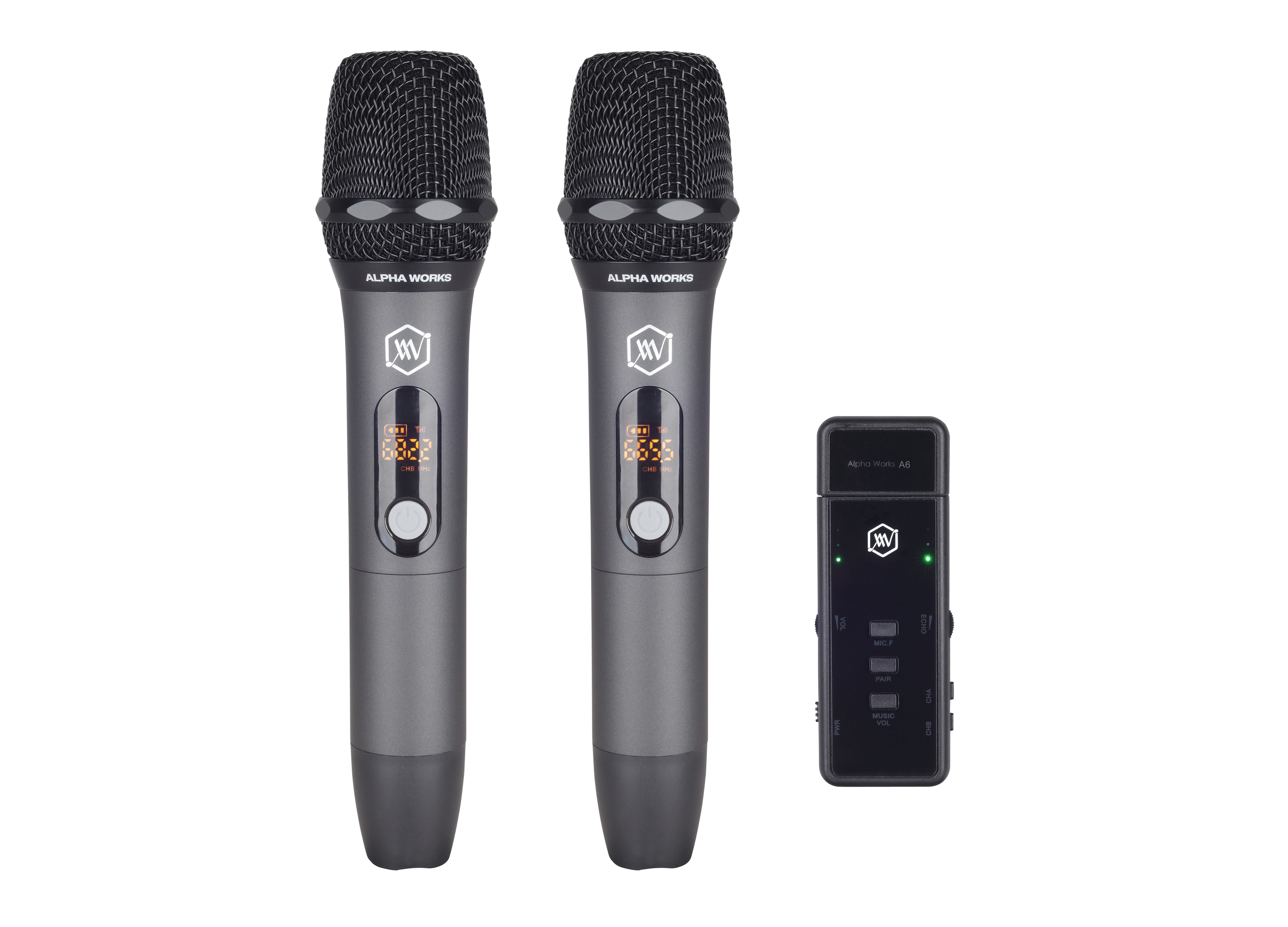 Micro không dây Alpha Works A6 - Hàng Chính Hãng PGI