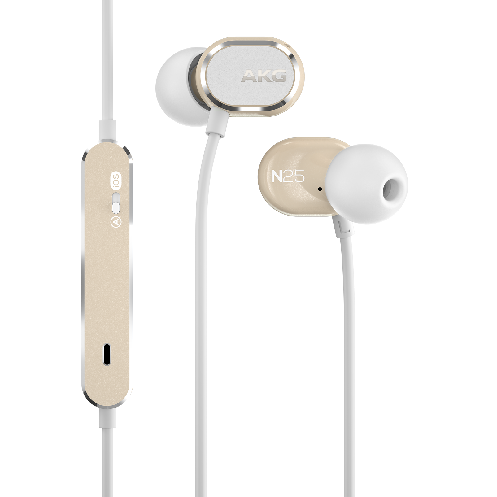 Tai nghe in-ear Hi-Res AKG N25 - Hàng Chính hãng PGI