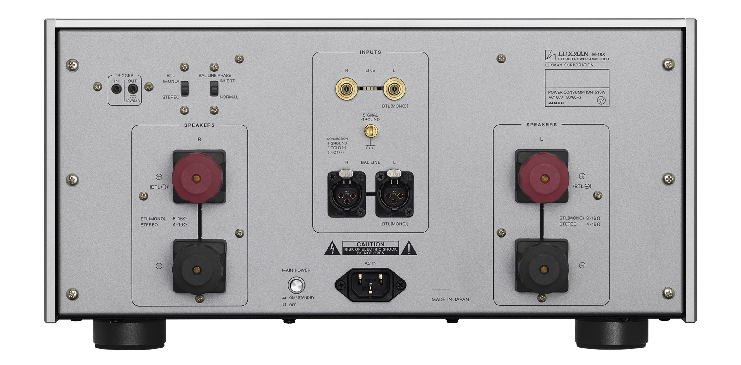 Ampli Hi-end LUXMAN M-10X - Hàng Chính hãng PGI