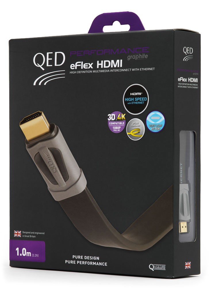 Tilføj til gå Wreck Dây QED PERFORMANCE HDMI E-FLEX - Hàng chính hãng PGI