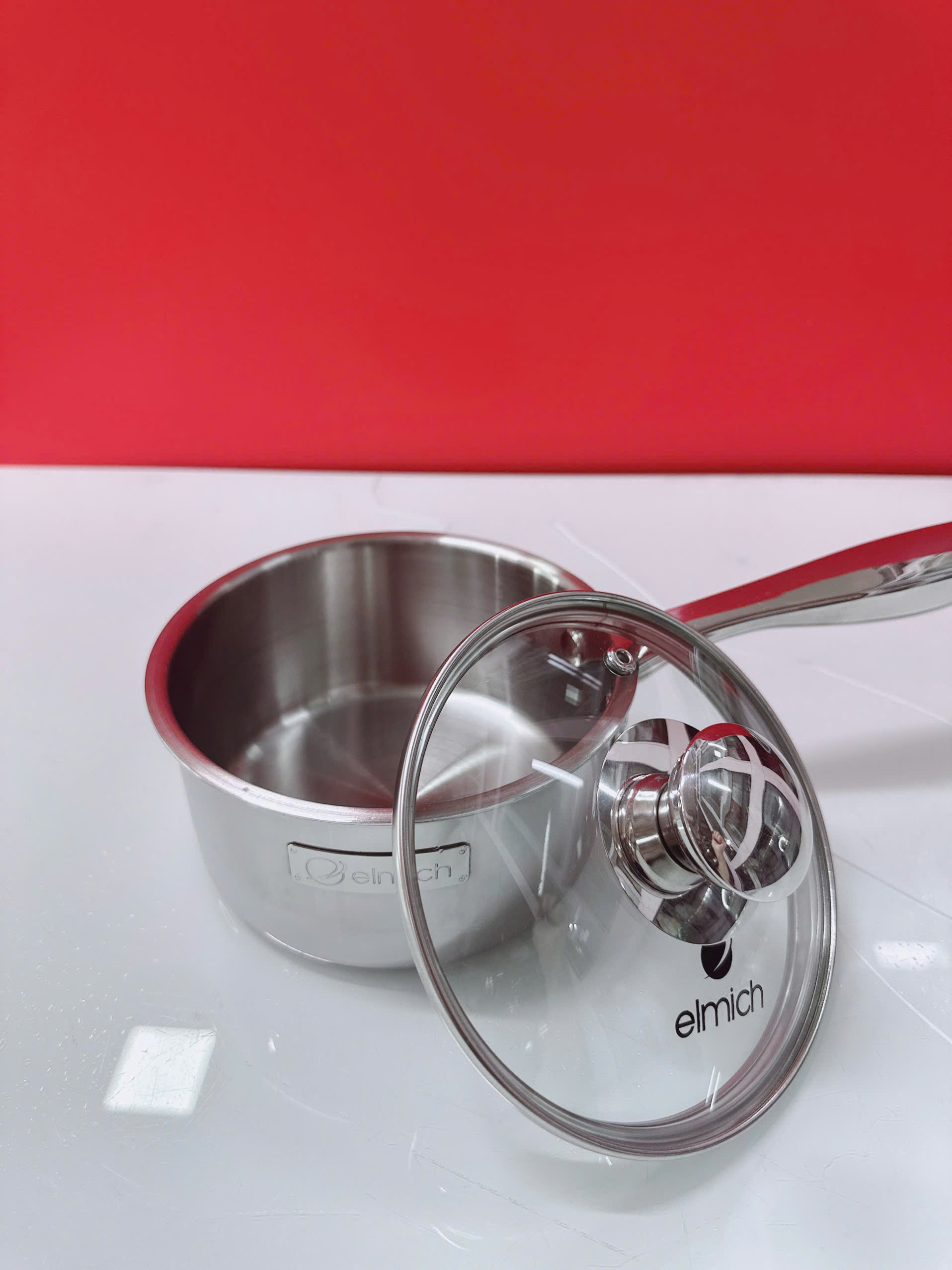 Quánh inox liền khối Elmich Trimax Napoli EL2538IN14 size 14cm