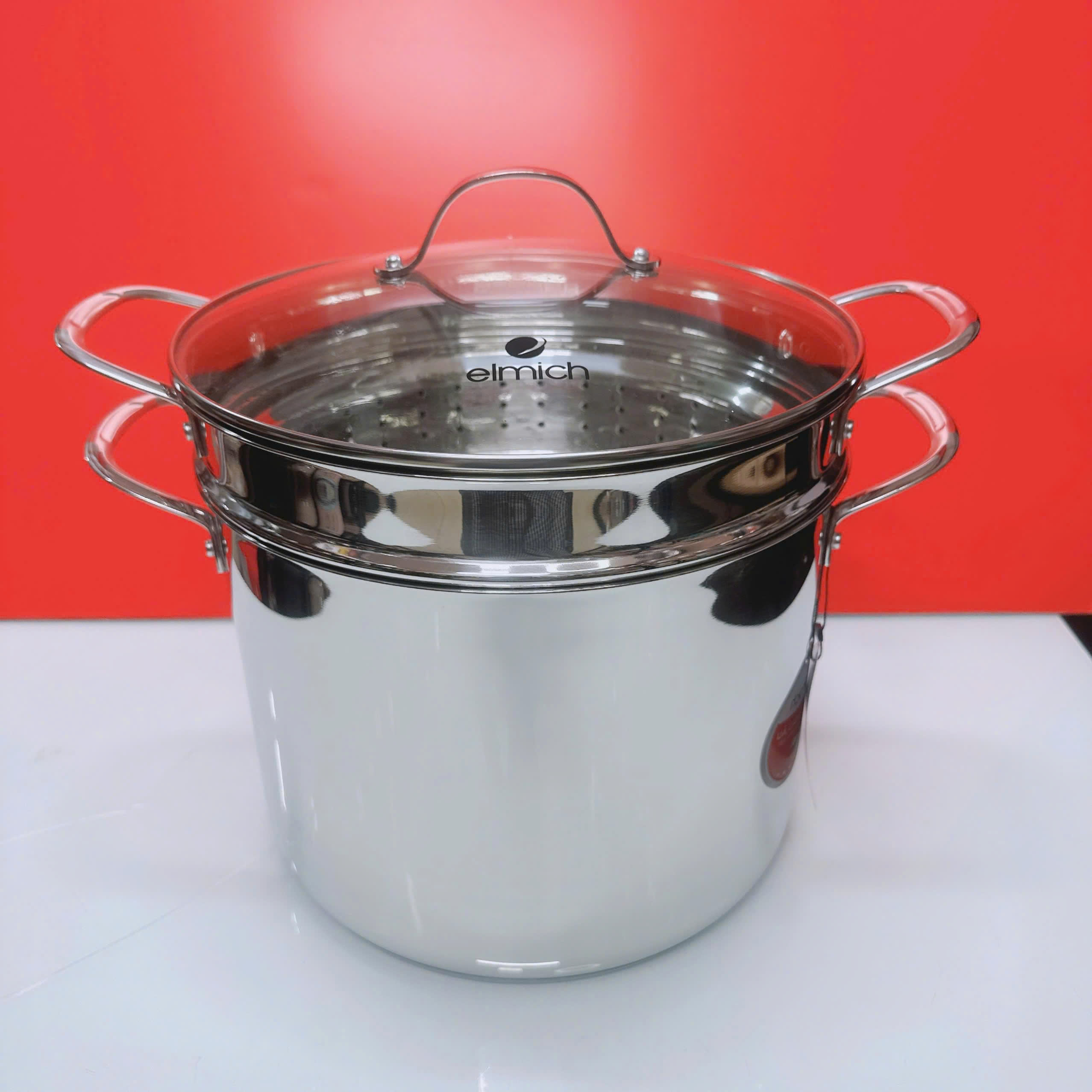 Nồi hấp Inox 304 đáy 5 lớp Elmich EL2533IN28 size 28cm