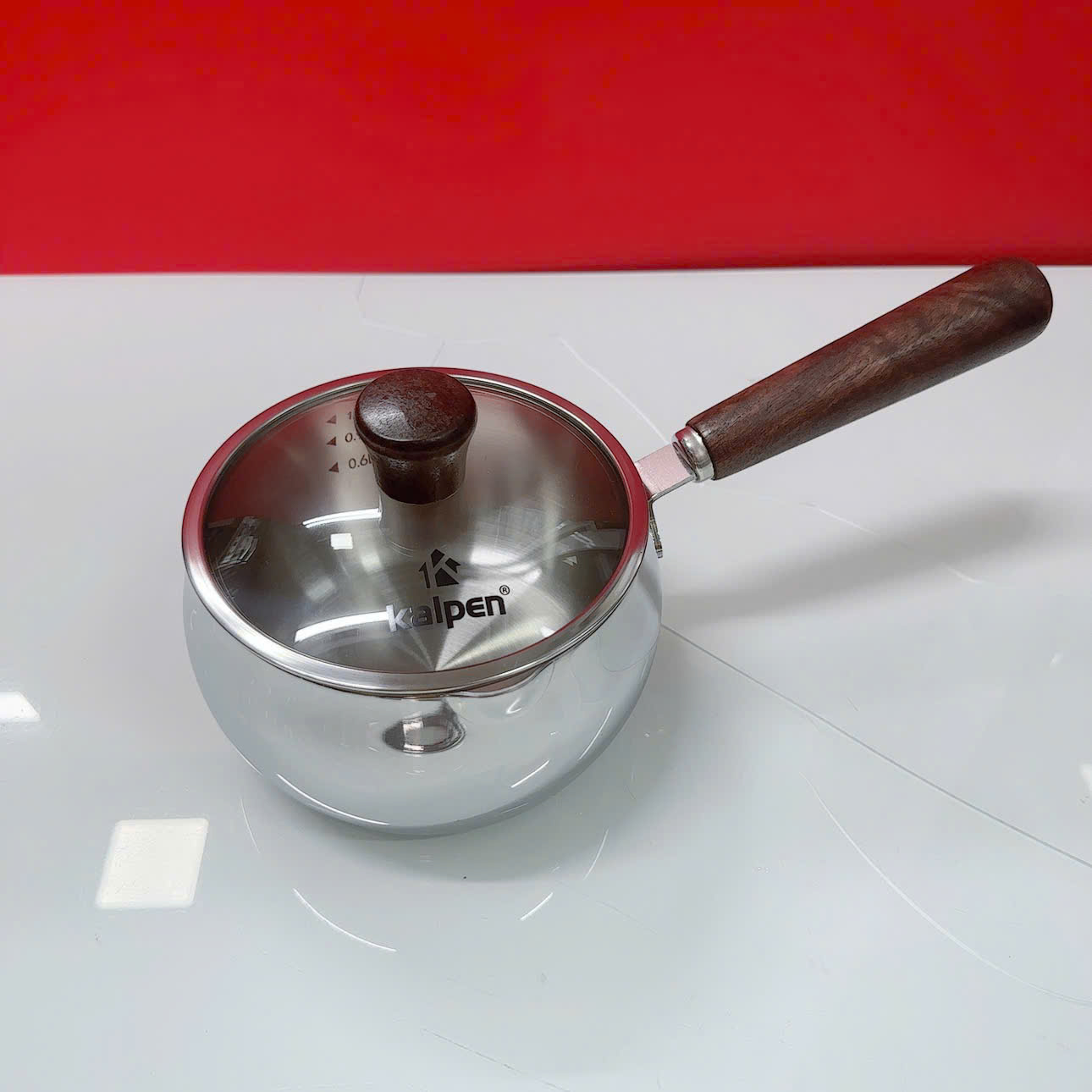 Quánh Inox 304 liền khối miệng rót Kalpen Baby Rinmer Rm14