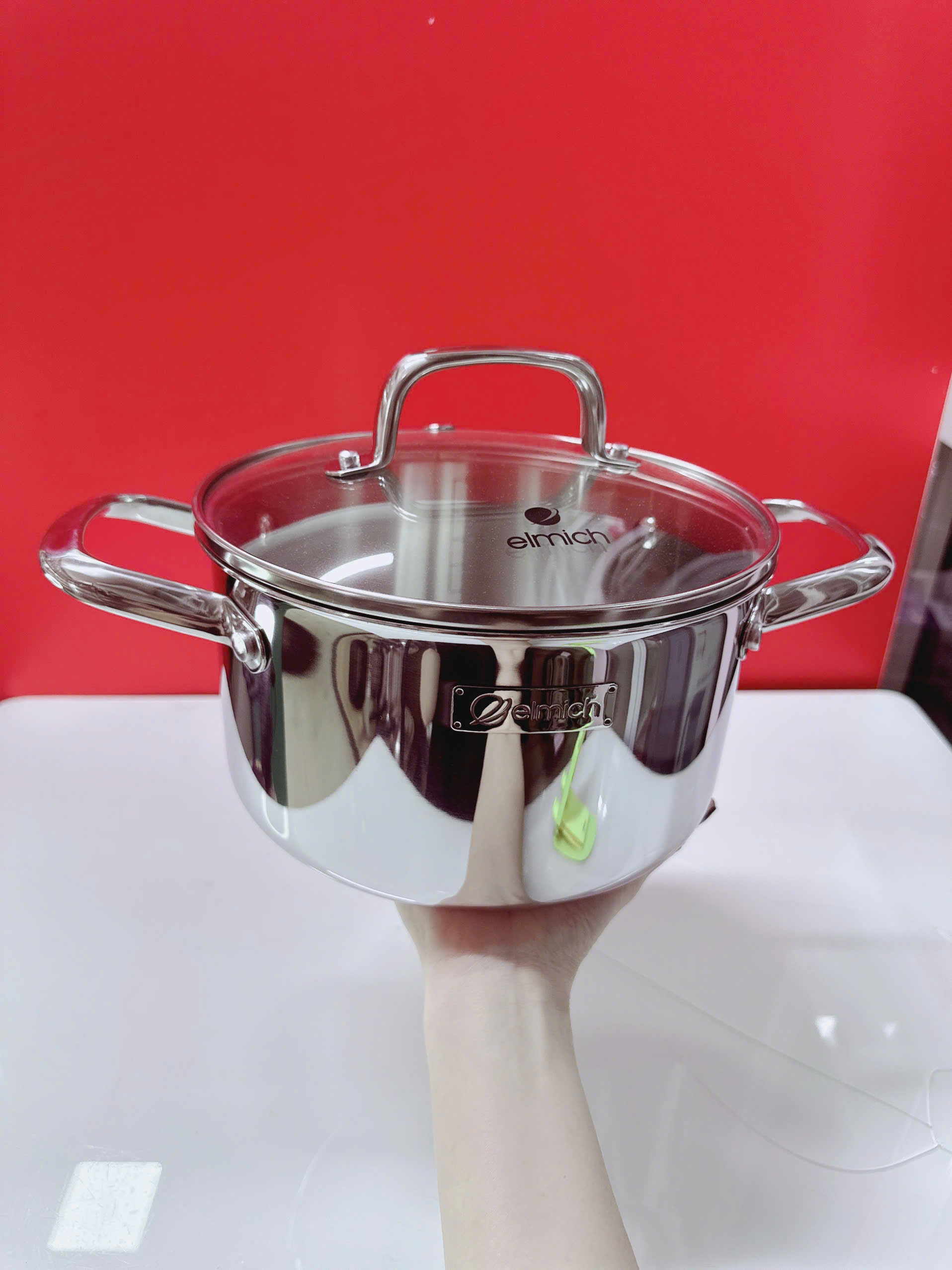 Nồi inox liền khối Elmich Trimax Napoli EL2538IN18 size 18cm ,20cm,24cm
