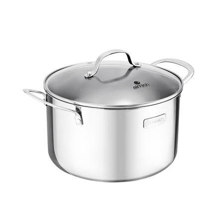 Nồi Inox Cao Cấp 3 Lớp Đáy Liền Trimax El-3736 Size 28cm