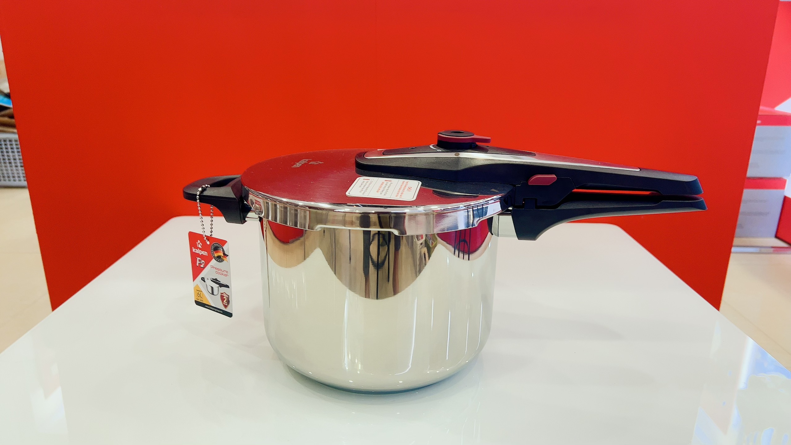 Nồi áp suất Inox 304 dùng cho bếp từ Kalpen P2 dung tích 6L
