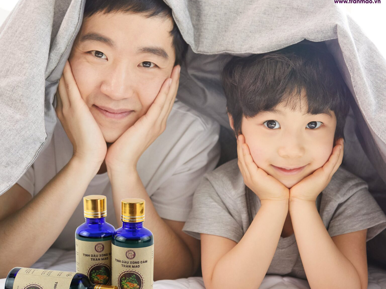 Tinh dầu xông cảm Trần Mao thay thế nồi lá xông thủ công.