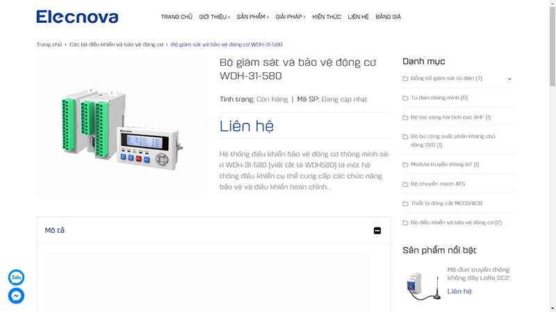 Sử dụng những thiết bị giám sát giúp bảo vệ dòng rò động cơ hiệu quả