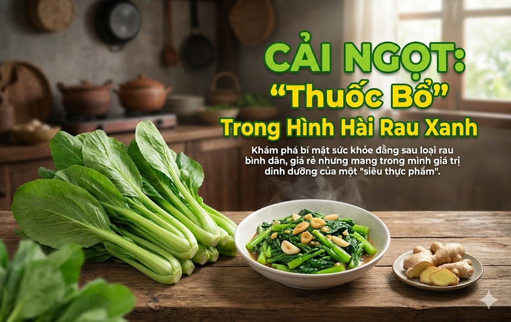 Cải Ngọt: 