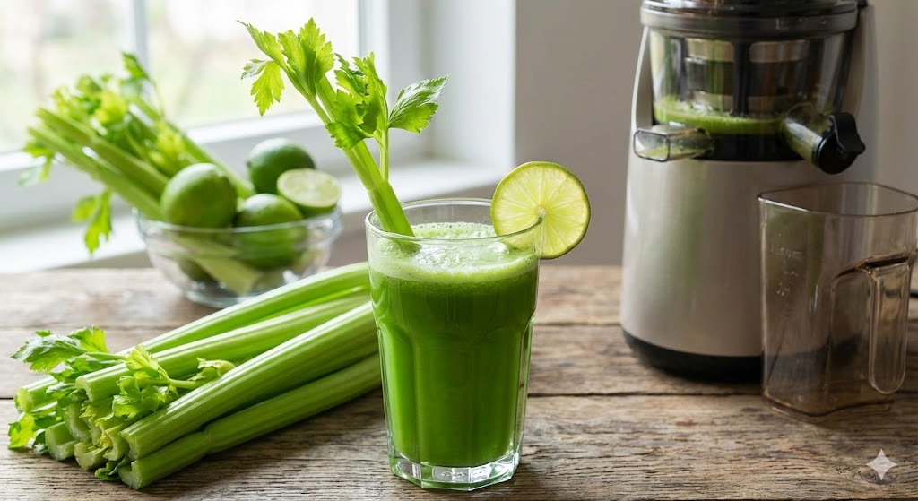 Cần tây nguyên chất