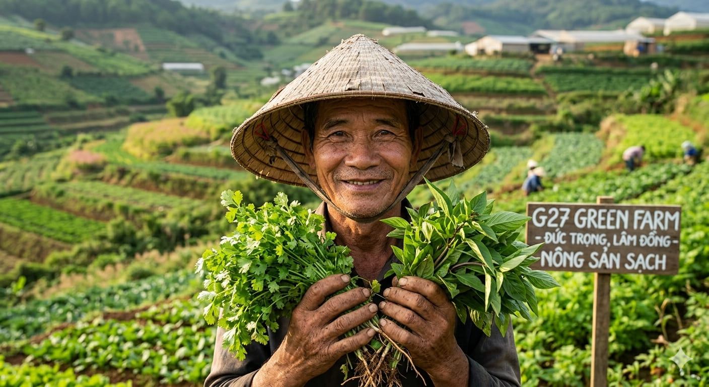 Nông dân thu hoạch