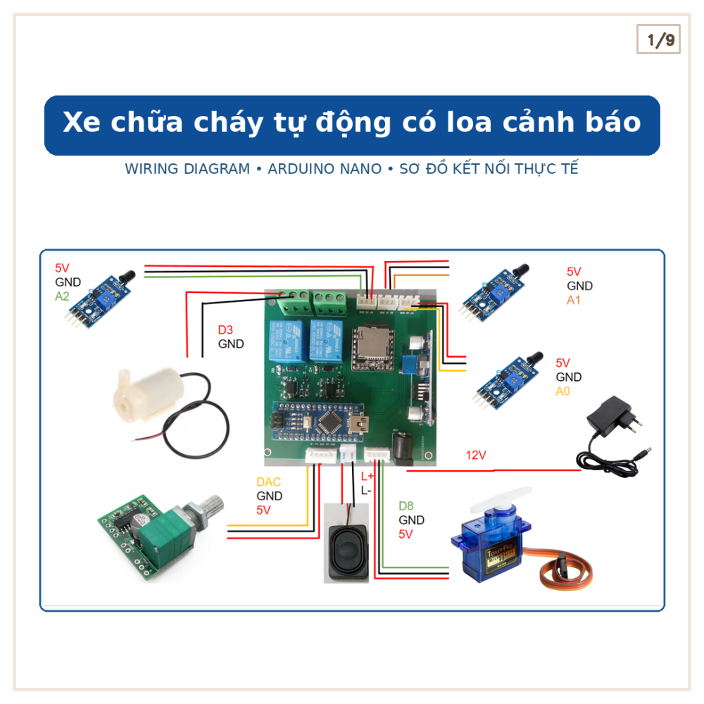 xe-chua-chay-tu-dong-co-loa-canh-bao-bang-arduino-nano
