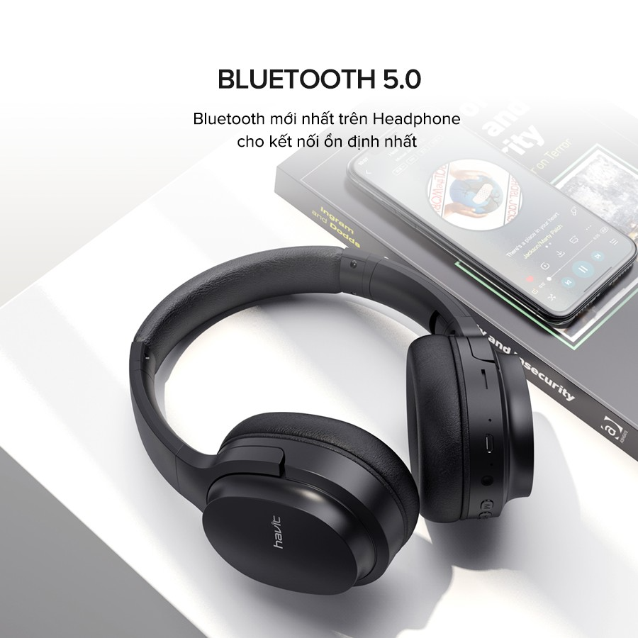 Tai Nghe Bluetooth Headphone HAVIT i62 - Hàng Chính Hãng