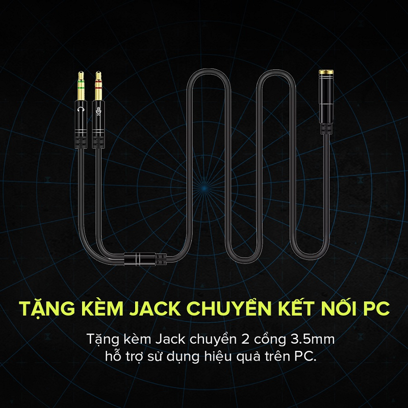 Tai Nghe Gaming Headphone HAVIT H2012D, Driver 50mm, Đèn RGB 36 Chế Độ Màu, Mic Khử Ồn - Chính Hãng BH 12 Tháng Dizigear