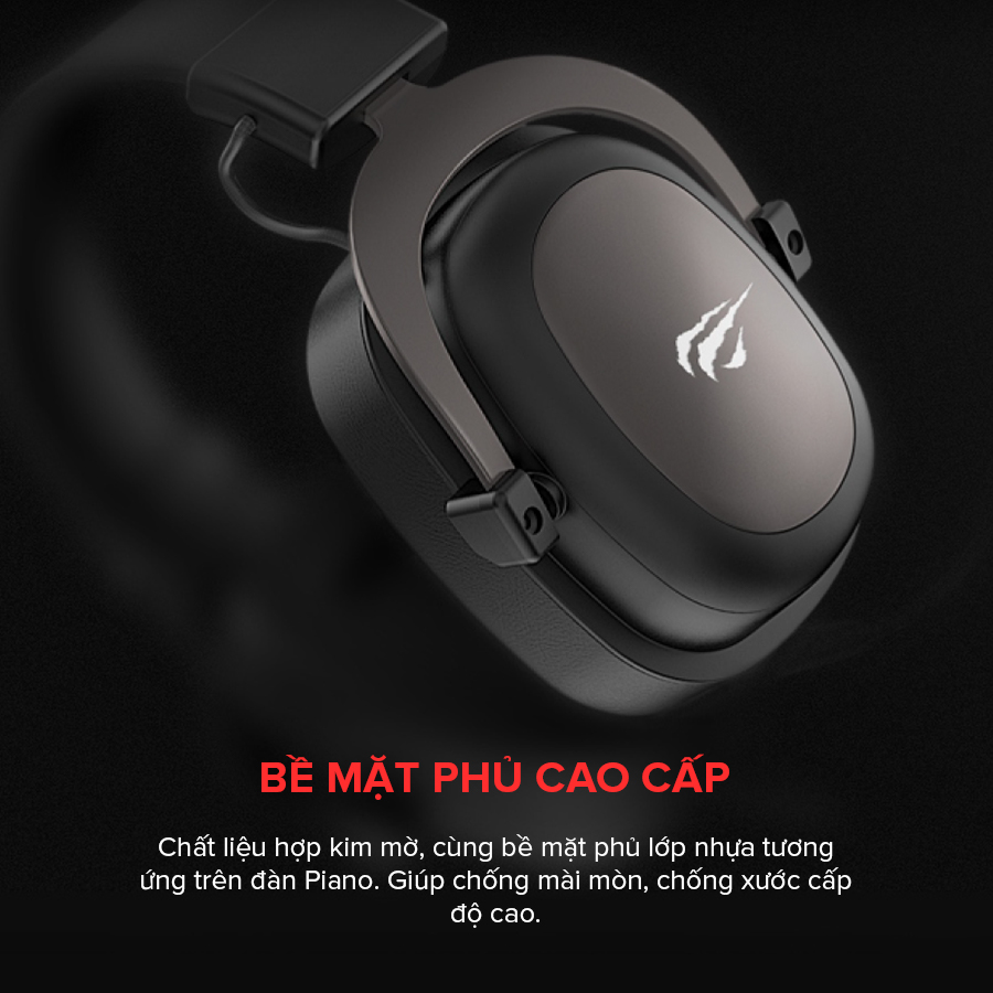 Tai Nghe Gaming Headphone HAVIT H2002P, Driver 53mm, Đèn RGB 36 Màu, Giả Lập 7.1 - Chính Hãng BH 12 Tháng Dizigear