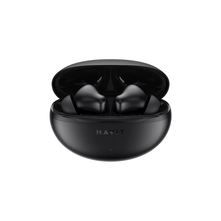 Tai Nghe True Wireless HAVIT TW986, Bluetooth 5.4, Màng loa 13mm, Công Nghệ Khử Ồn AI, Nghe Đến 33 Giờ - Hàng Chính Hãng Dizigear