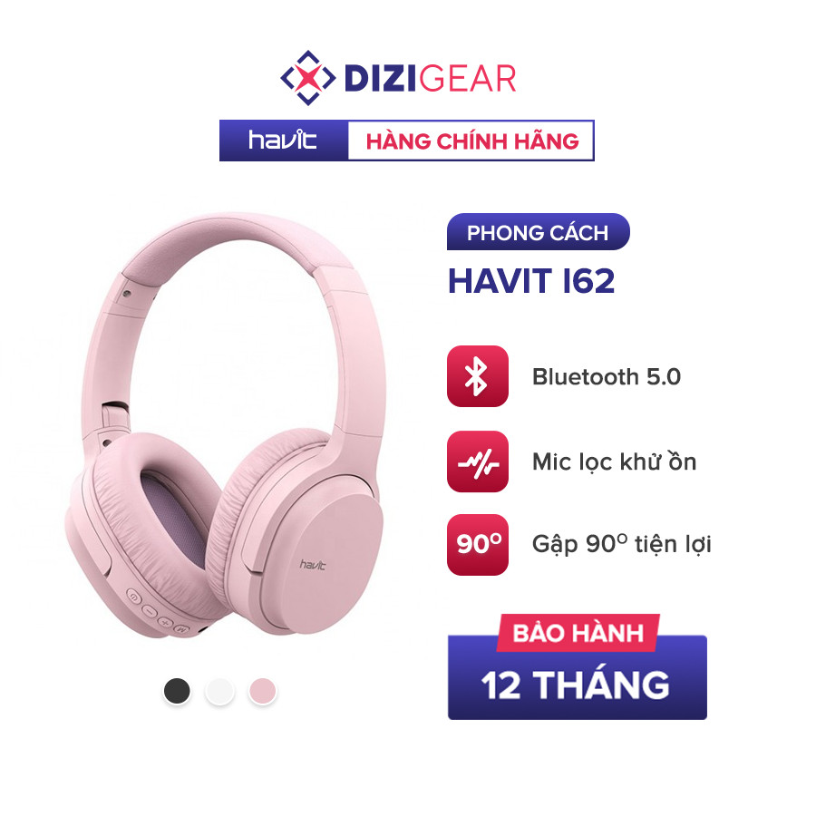 Tai Nghe Bluetooth Headphone HAVIT i62 - Hàng Chính Hãng