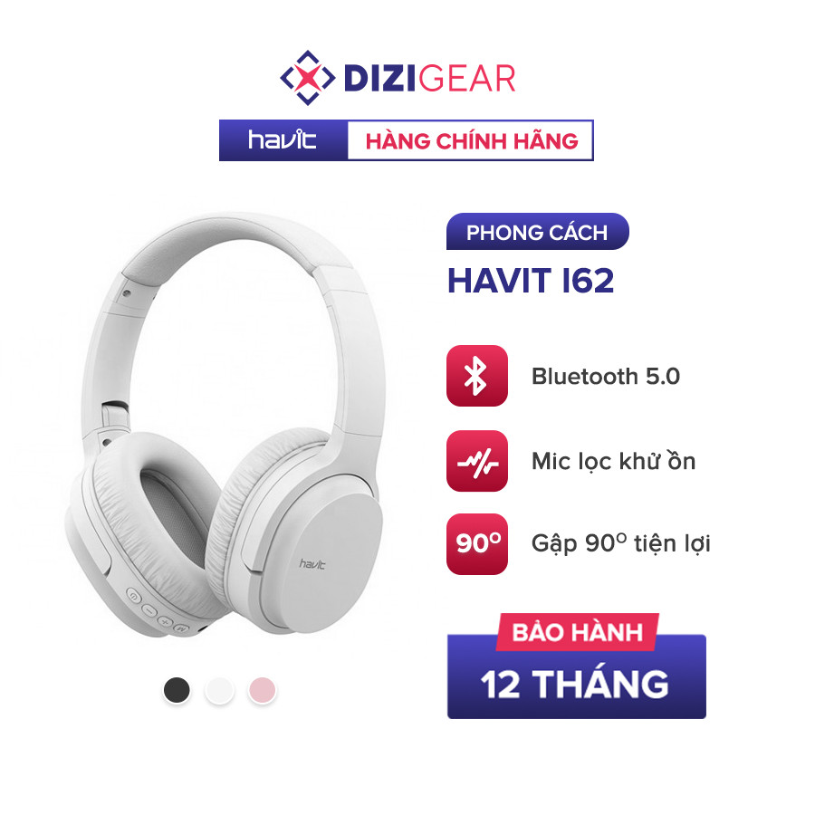 Tai Nghe Bluetooth Headphone HAVIT i62 - Hàng Chính Hãng