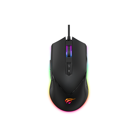 Chuột Gaming HAVIT MS814, 16 Triệu Màu RGB, 6 Chế Độ DPI, Tích Hợp 7 Nút Điều Chỉnh