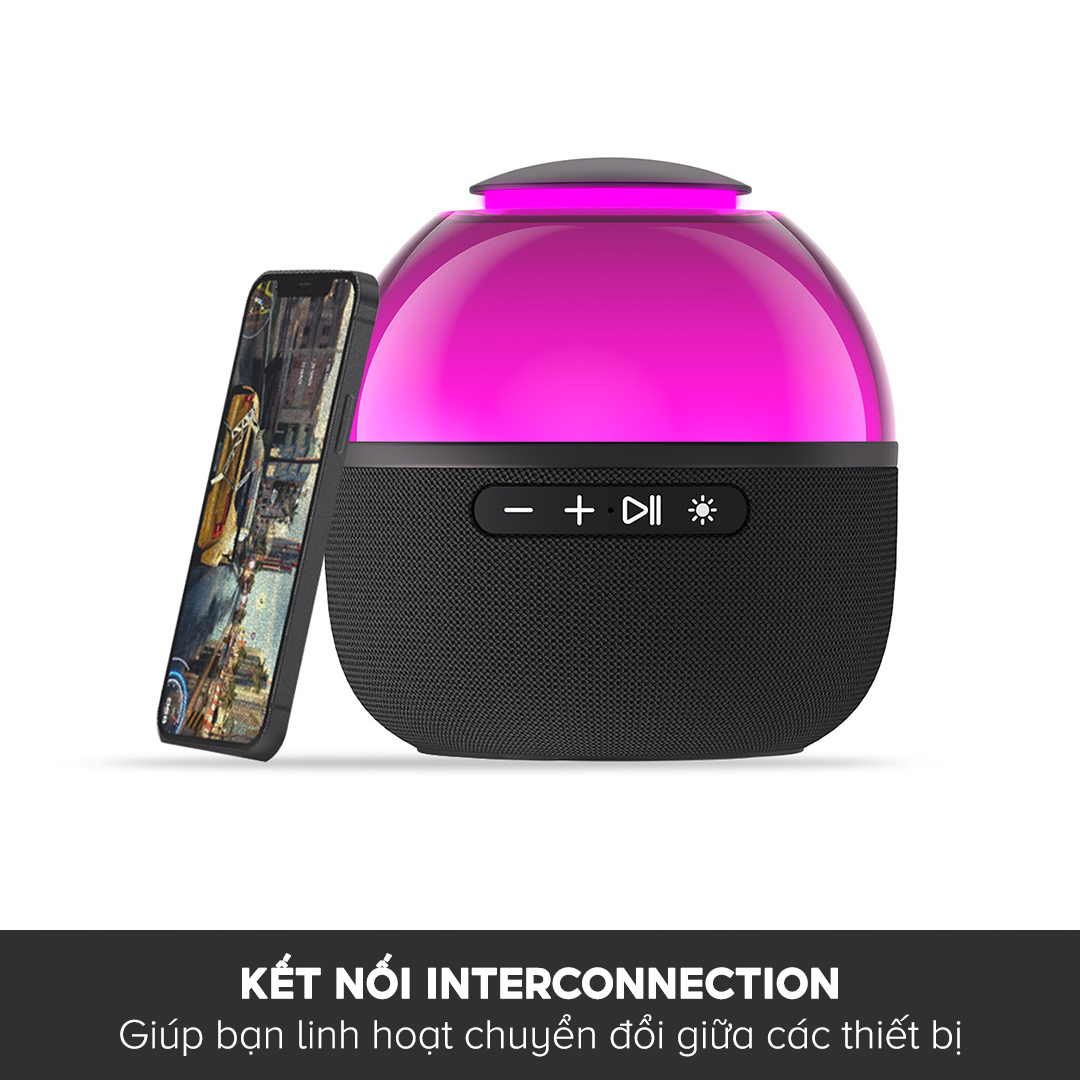 Loa Bluetooth HAVIT SK900BT, BT 5.3, Đèn RGB Công Suất Tối Đa 5W, Thời Gian Nghe Lên Đến 6H - Hàng Chính Hãng