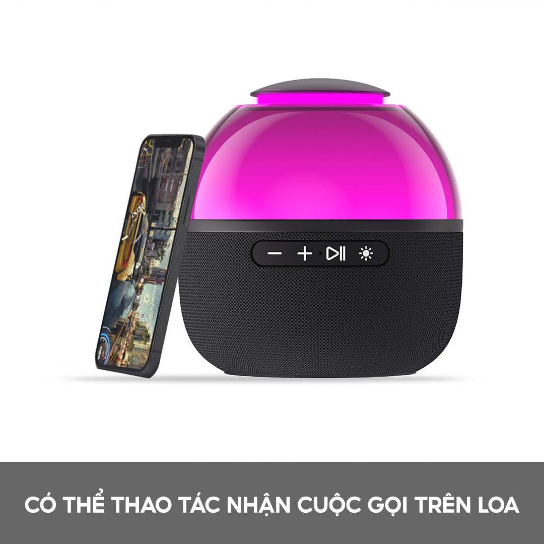 Loa Bluetooth HAVIT SK900BT, BT 5.3, Đèn RGB Công Suất Tối Đa 5W, Thời Gian Nghe Lên Đến 6H - Hàng Chính Hãng