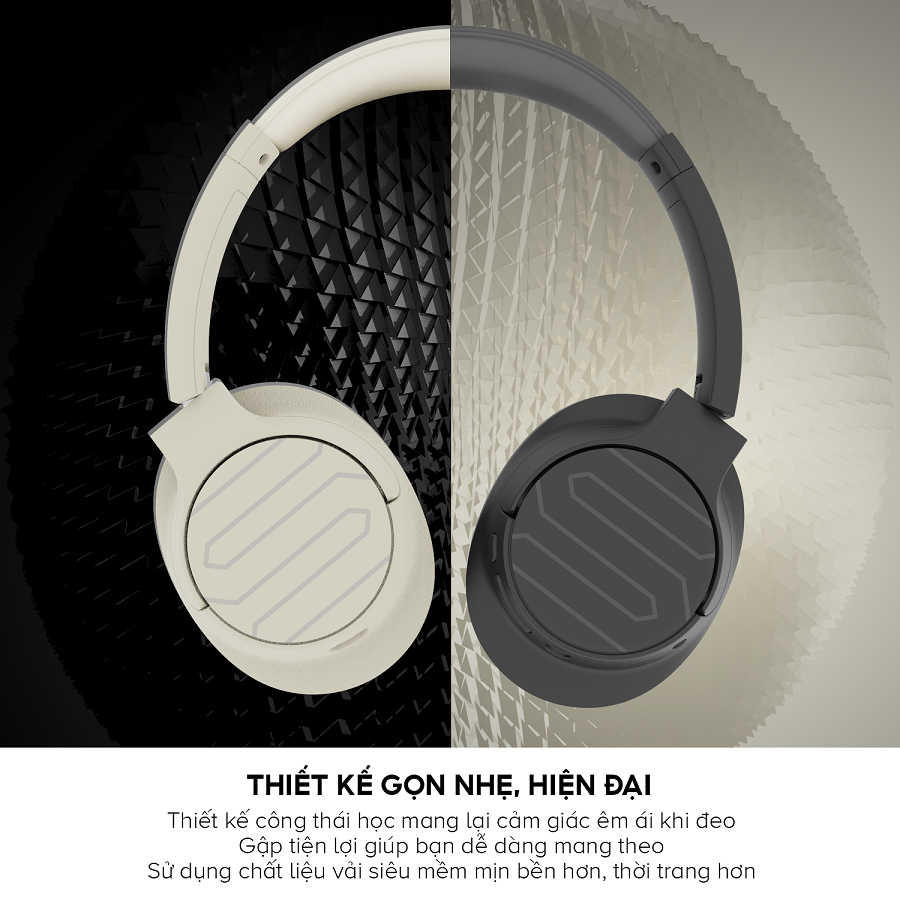 Tai Nghe Headphone Bluetooth Soul Ultra Wireless 2, BT 5.2, Low Latency 60ms, Nghe Đến 60 giờ - Chính Hãng BH 12 Tháng Dizigear