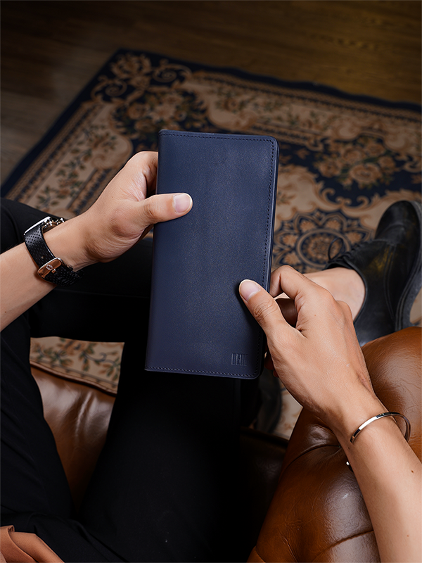 Ví Dài Unisex DEIN® Chất Liệu Da Bò Cao Cấp, Chuẩn Màu Tây Âu LW001 - Hàng Chính Hãng