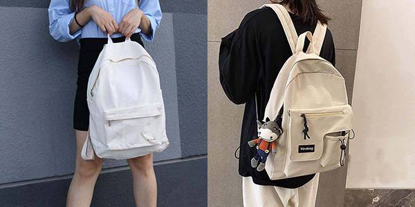 Balo Màu Trắng – Mẫu Balo Trắng Hàng Hiệu Cao Cấp