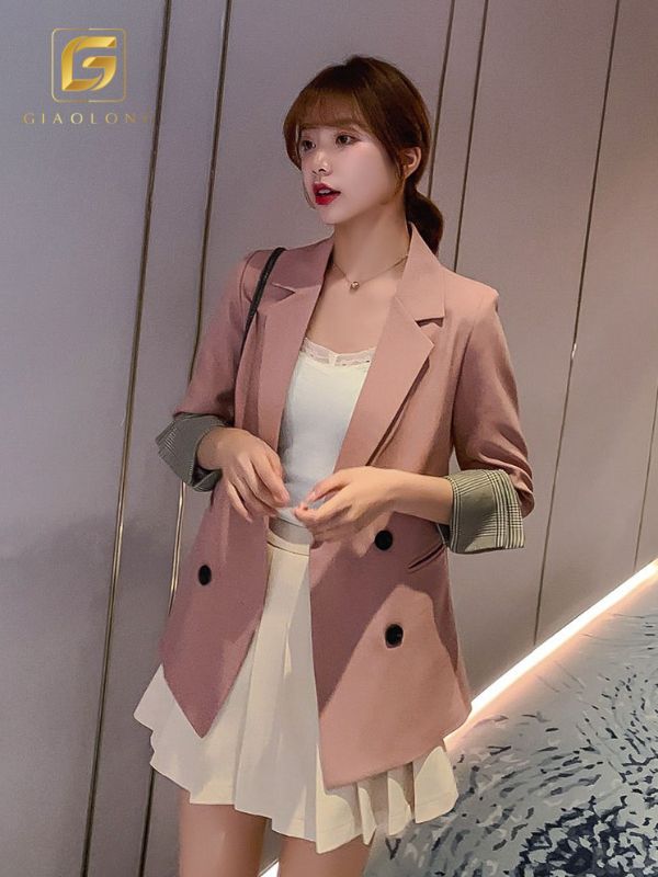 Áo blazer 2 khuy hiện đại sang trọng