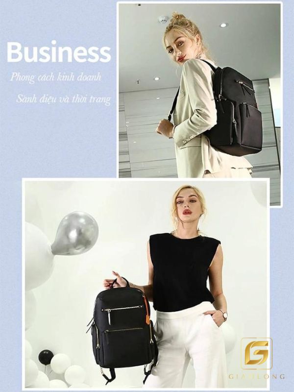 balo phối với jean cạp cao