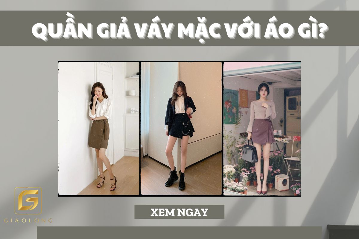 Top 5 Cách mix quần giả váy với áo đẹp chuẩn fashionista  Cardina