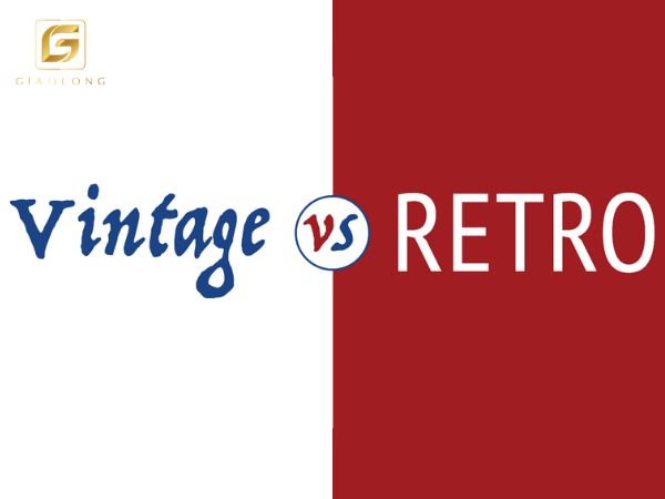 Sự khác nhau giữa retro và vintage