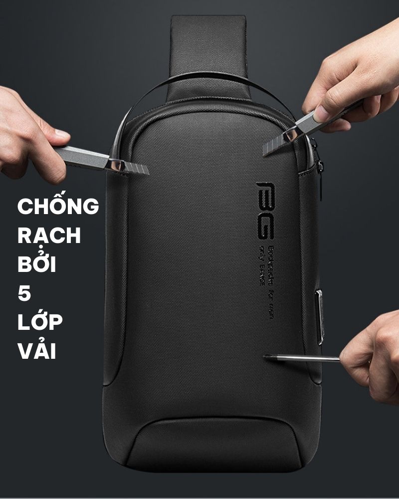 Túi Đeo Chéo Cao Cấp Chống Nước Bange Hulk GLC1169