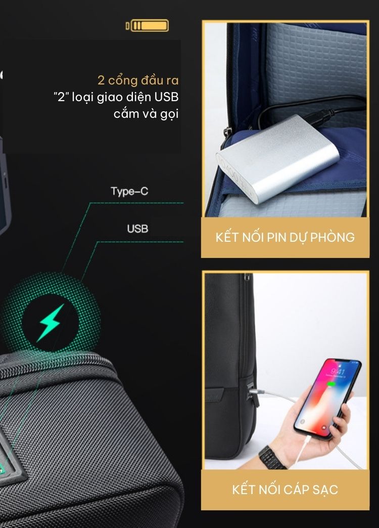Balo Đựng Laptop Nhỏ Gọn Bopai Boar GLB1131