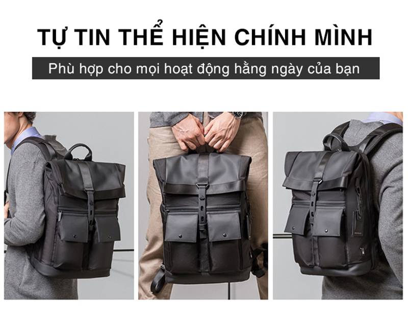 Balo Laptop Nam Cao Cấp Bange Ready GLB1003 Chống nước