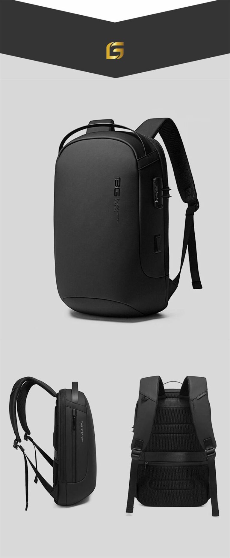 Balo Laptop Nam Thông Minh Bange Smile GLB1017