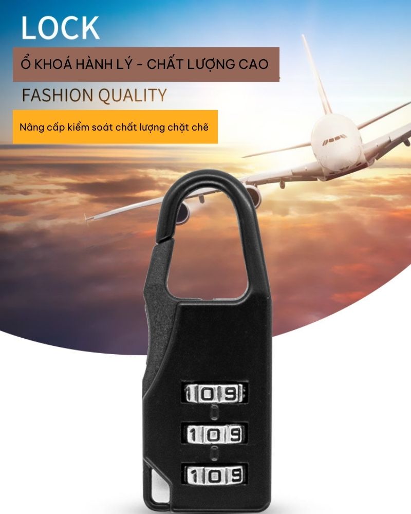 Ổ Khóa Mini Có Mật Khẩu GL Key GLK1166