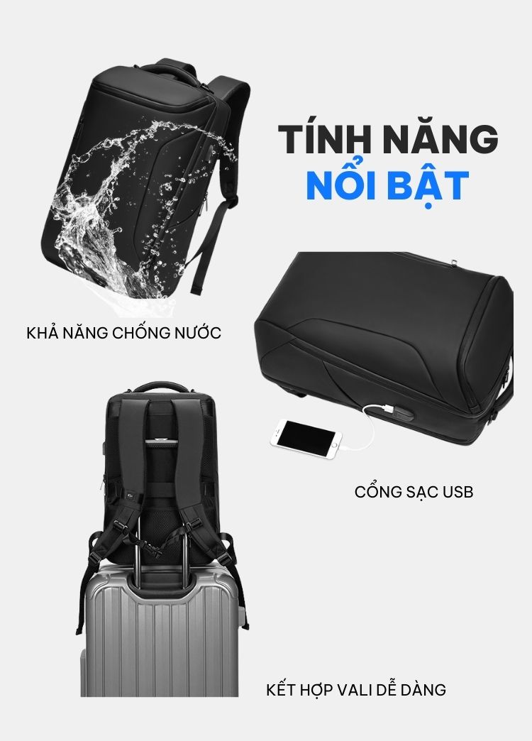 Balo Du Lịch Cao Cấp Chính Hãng Outwalk Seal GLB1113