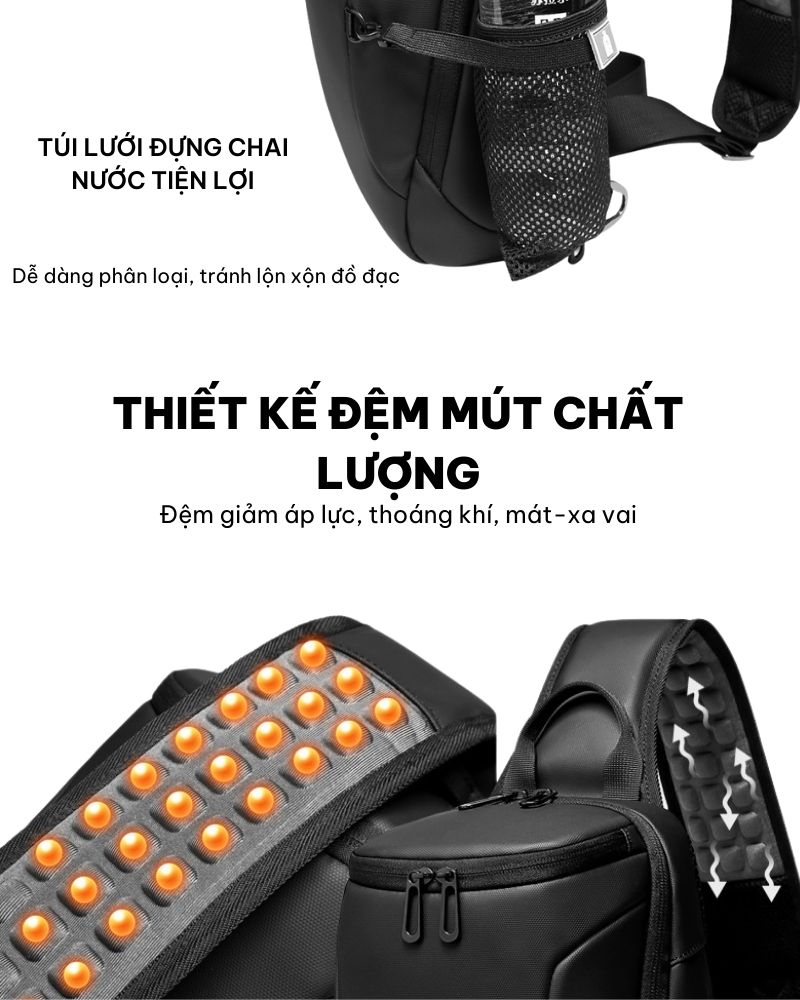 Túi Đeo Chéo Nam Mini Eurcool O GLC1122