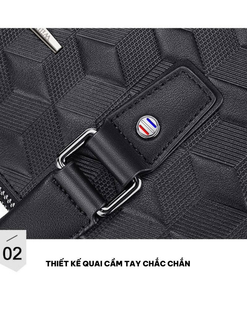 Túi Xách Nam Cao Cấp Chính Hãng William polo Moth GLH1142