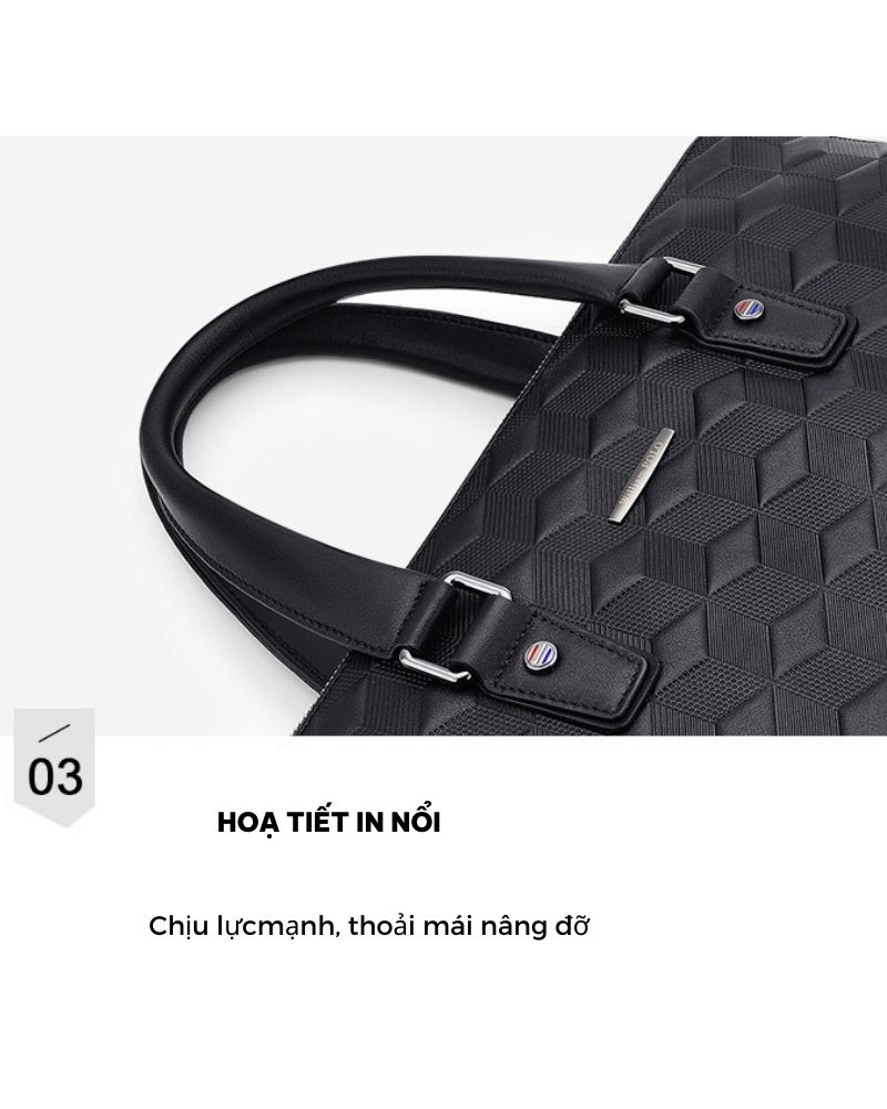 Túi Xách Nam Cao Cấp Chính Hãng William polo Moth GLH1142